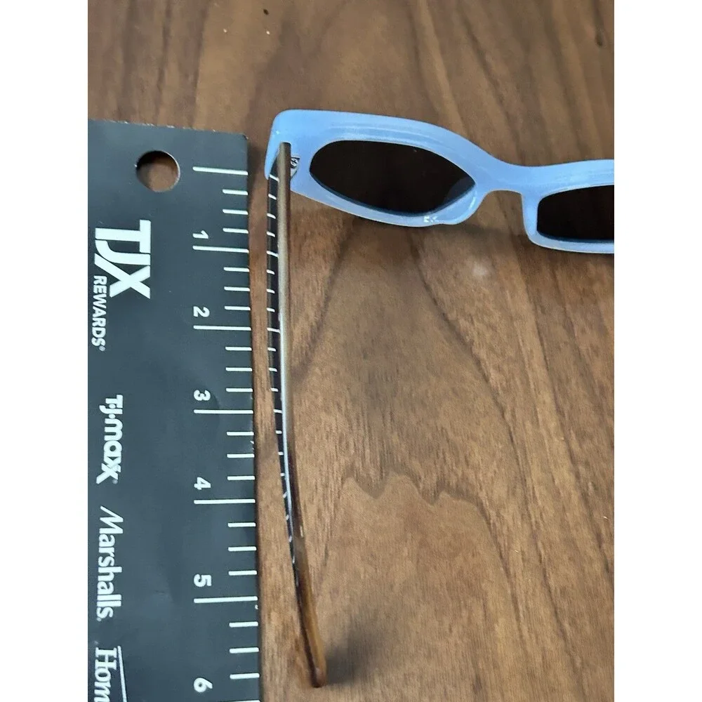 Giselle  8GSL22638 Women's Cat Eye Sunglasses Blue Frame Black Tinted Cat.2
